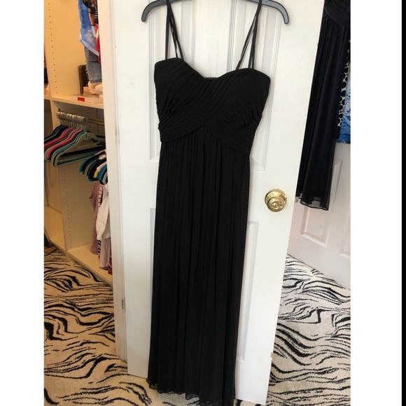 La Femme Dresses & Skirts - Strapless black formal dress - size 12